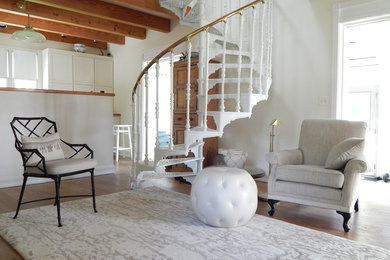 Inspiration for a transitional living room remodel in Baltimore