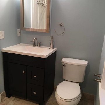 Vanity and Toilet