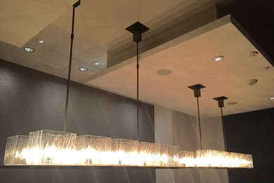 Dining room - modern dining room idea in Seattle