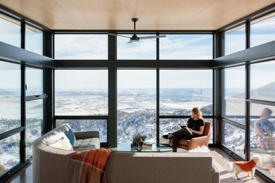 Trendy home design photo in Denver
