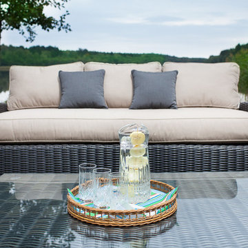 Toja Patio Furniture - Azores Couch Set - At The Lake