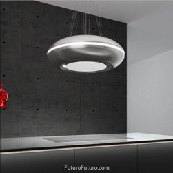 30&Prime; Orbit Inox Island Range Hood - Range Hoods And Vents