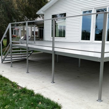 Backyard Steel Deck