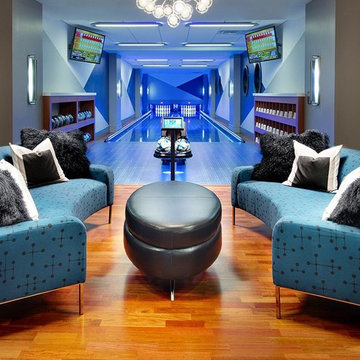 Halstead Square private bowling alley