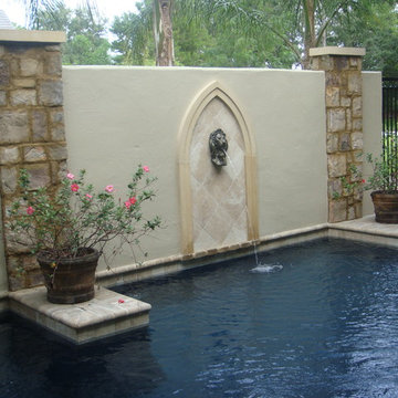 Castle themed spec home
