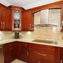 Kitchen hood and rangetop