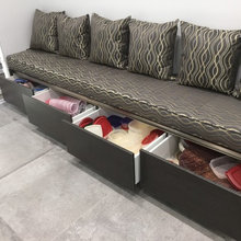 bench under window