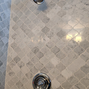 Airy Arabesque Master Bathroom Remodel