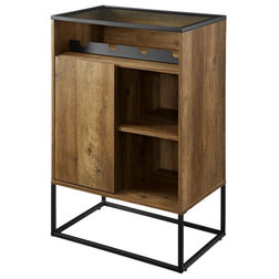 Industrial Wine And Bar Cabinets by Walker Edison