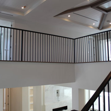 Black Steel Balustrade