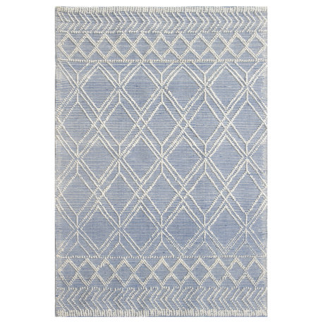 Chloe Geo Area Rug, Blue, 9' X 13'