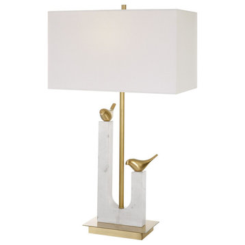 1-Light Songbirds Table Lamp