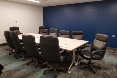 Example of a home office design in Other