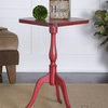 Valent Red Accent Table
