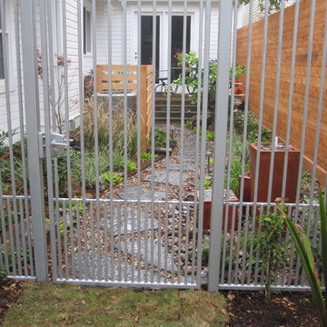 A wrap around garden with a fabulous water featurel!