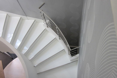 Photo of a modern staircase in Rome.
