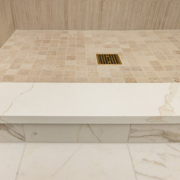 Bernard Bathroom Remodel: Neutral Modern Oasis