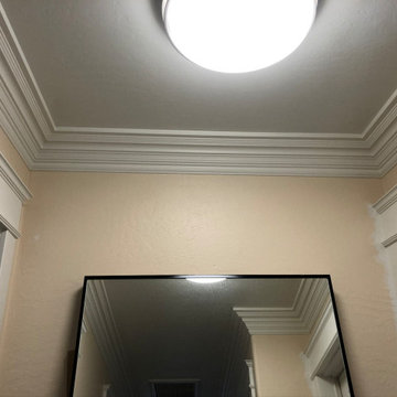 3 piece Crown, Door Casing with Pediments