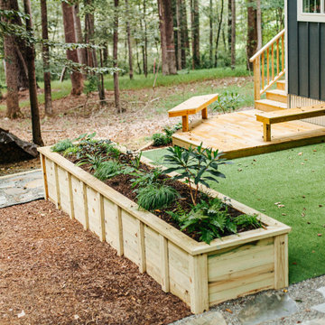 Backyard Studio Garden in Chapel Hill