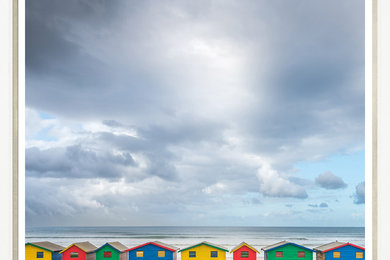 TROWBRIDGE- Colourful Beach Cabins