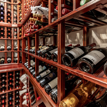 Amazing Basement Remodel, with Irresistible Wine Cellar in Ashburn VA