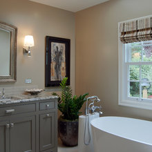 Painted cabinets