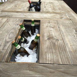 Rustic Farm Table - Outdoor Dining Tables