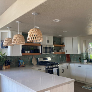 Escondido Bohemian Kitchen Remodel