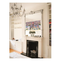 No20 Large Gilt Regency TV Mirror