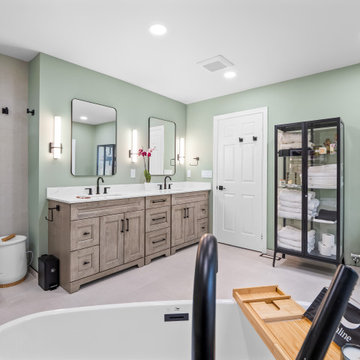 Primary Ensuite Renovation in Richmond Hill