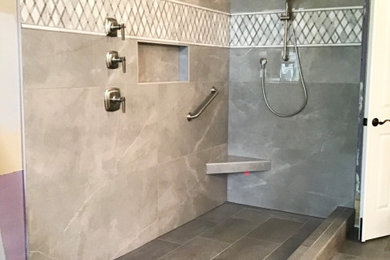 Bathroom - contemporary bathroom idea in Charleston