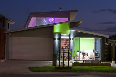 Contemporary home design in Melbourne.