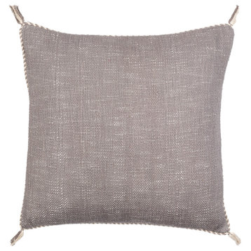 Braided Bisa 22"H x 22"W Pillow Kit, Polyester Insert
