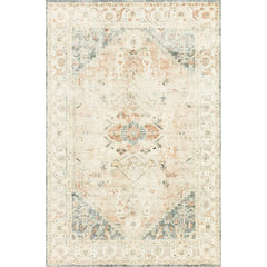 Loloi II Halle HAE-01 Grey Ocean Rug - 3 ft 6 in x 5 ft 6 in