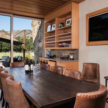 CENTRO DE VISITAS PARA BODEGAS STAG´S LEAP - NAPA VALLEY, CALIFORNIA, USA