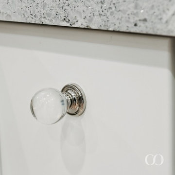 Transitional White Kitchen