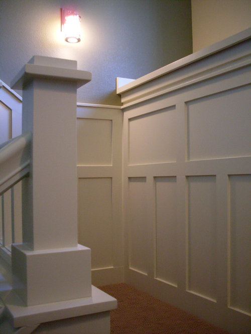 Flat Panel Wainscoting Ideas, Pictures, Remodel and Decor