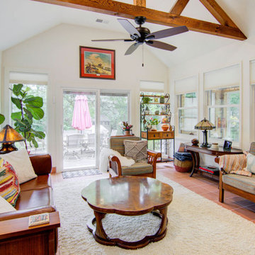 Organic Kitchen + Dining + Living + 4-Seasons Remodel Overland Park, KS