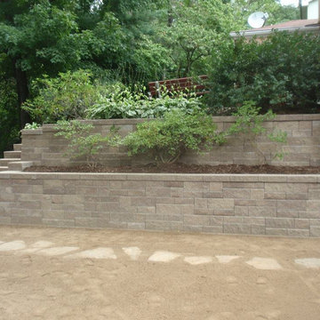 Versa-Lok Steps and Wall