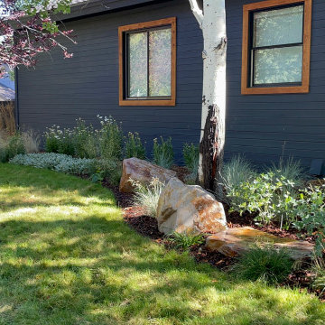 Park City planting, mulch, maintenance, overseed