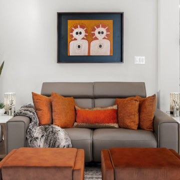 Sofa Wall Styled for Comfort and Balance