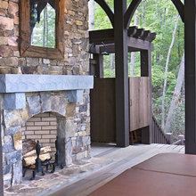 outdoor shower