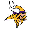 NFL Minnesota Vikings Teammate Logo 3pc Wall Sticker Set