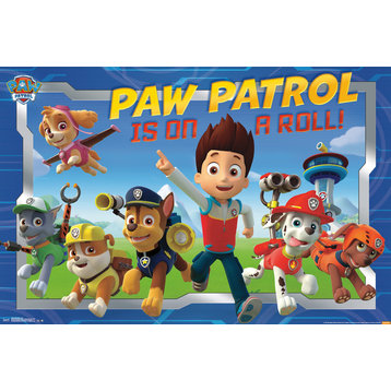 Paw Patrol Crew Poster, Premium Unframed