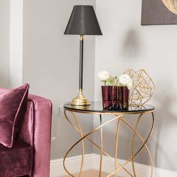 Graues Wohnzimmer