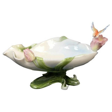 Butterfly Coupe, Tulip, Fine Porcelain