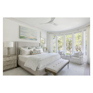 Kiawah Island Coastal Elegance - Beach Style - Bedroom - Charleston ...