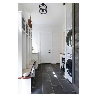Reclaimed Lakeside Home - Beach Style - Laundry Room - Minneapolis - by ...