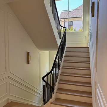 Project #134 | Straight Staircase with Elliptical Stringer