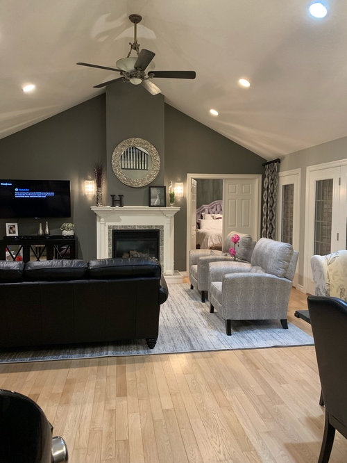 new area rug too big or perfect size?